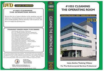 American Training Videos Hospital Series 1055 Cleaning the Operating Room